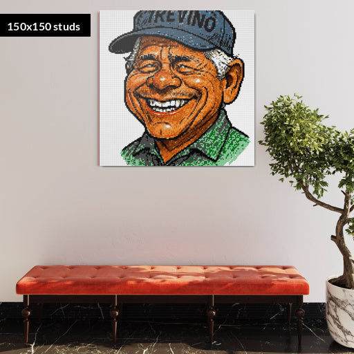 150*150studs, 120*120cm, 47,25*47,25inch