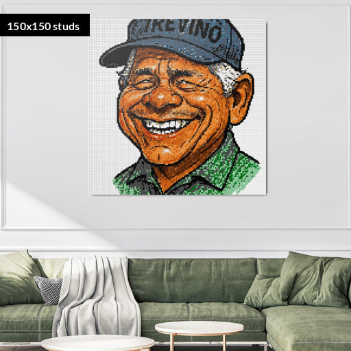 150*150studs, 120*120cm, 47,25*47,25inch