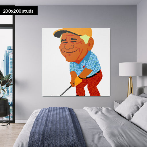 200*200studs, 160*160cm, 63*63inch
