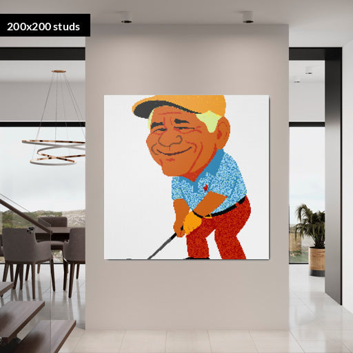 200*200studs, 160*160cm, 63*63inch