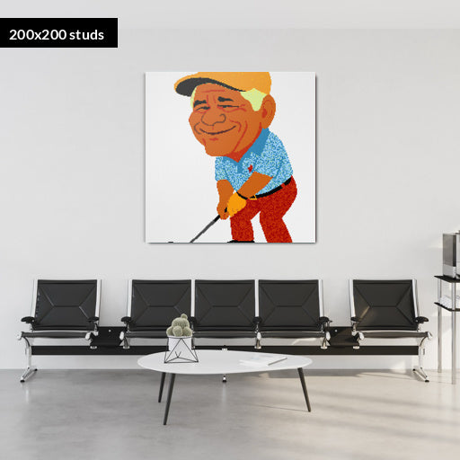 200*200studs, 160*160cm, 63*63inch