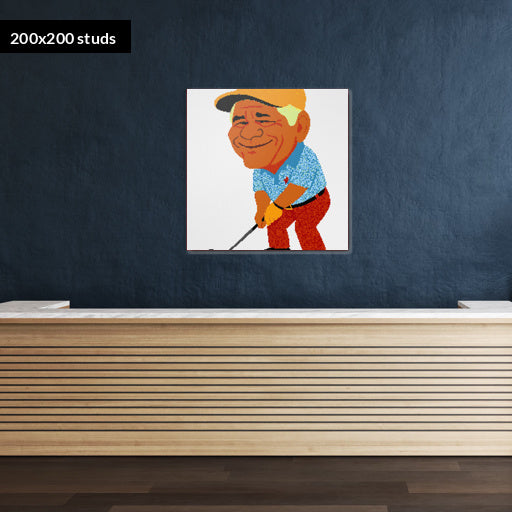 200*200studs, 160*160cm, 63*63inch