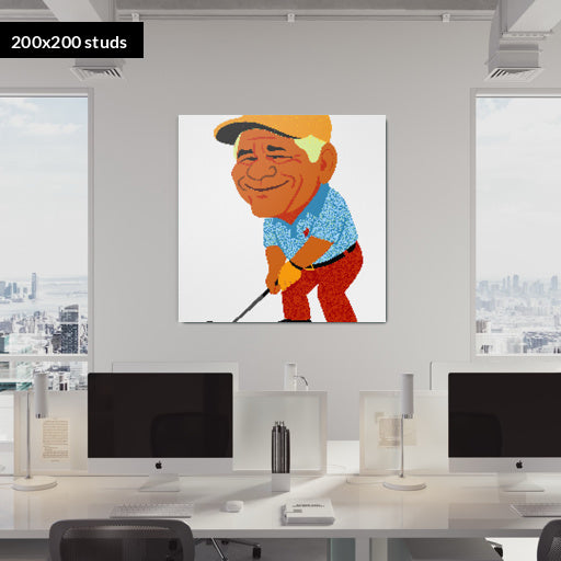200*200studs, 160*160cm, 63*63inch