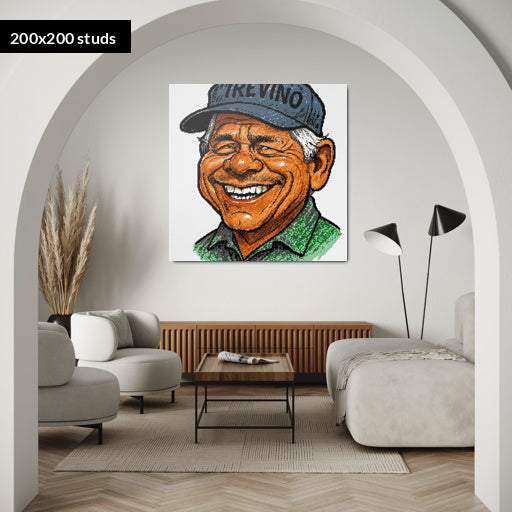 200*200studs, 160*160cm, 63*63inch