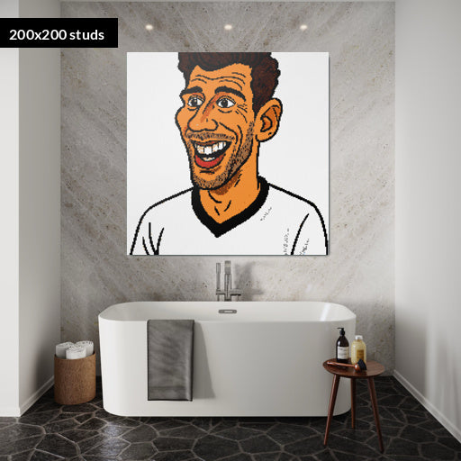 200*200studs, 160*160cm, 63*63inch