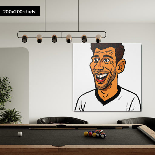 200*200studs, 160*160cm, 63*63inch