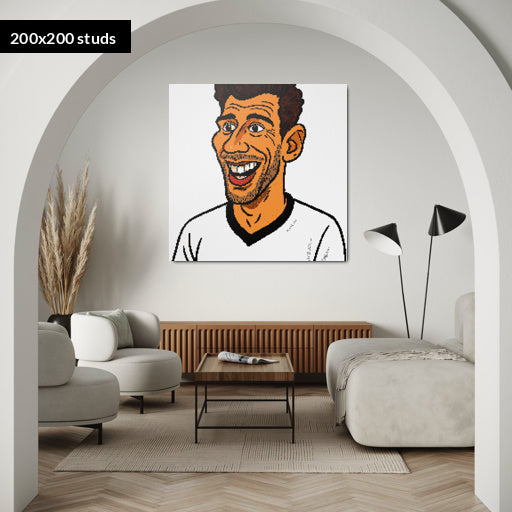 200*200studs, 160*160cm, 63*63inch