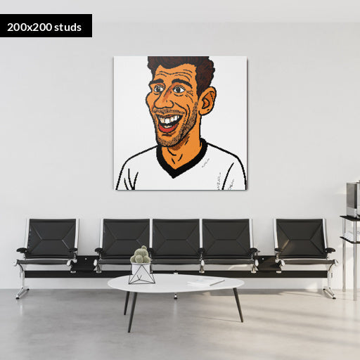 200*200studs, 160*160cm, 63*63inch