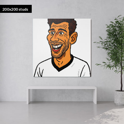 200*200studs, 160*160cm, 63*63inch