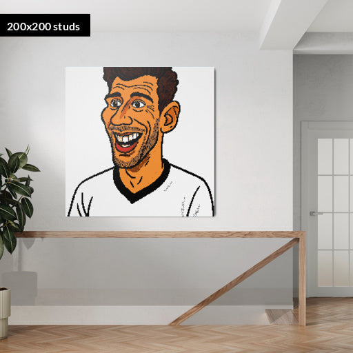 200*200studs, 160*160cm, 63*63inch