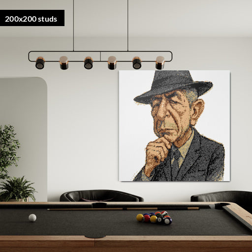 200*200studs, 160*160cm, 63*63inch