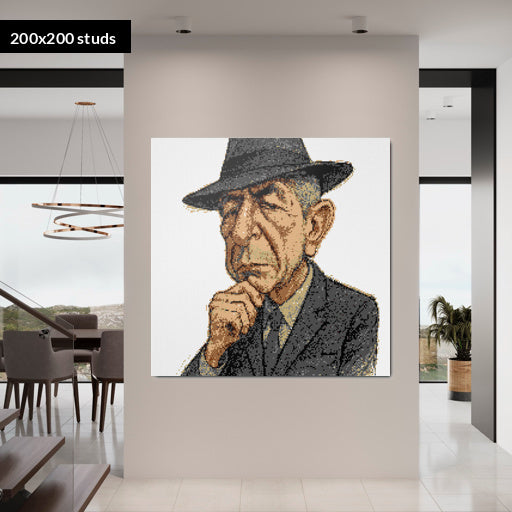 200*200studs, 160*160cm, 63*63inch