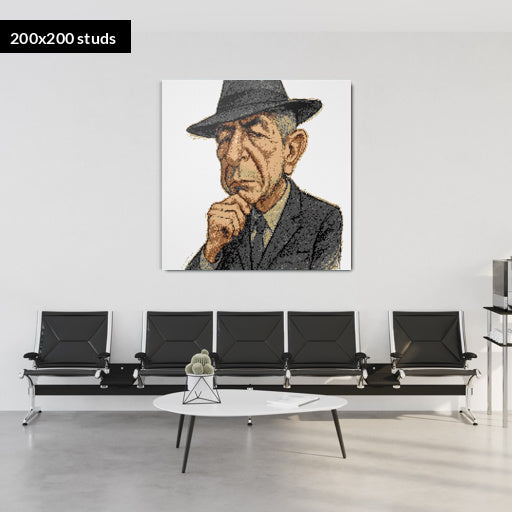 200*200studs, 160*160cm, 63*63inch