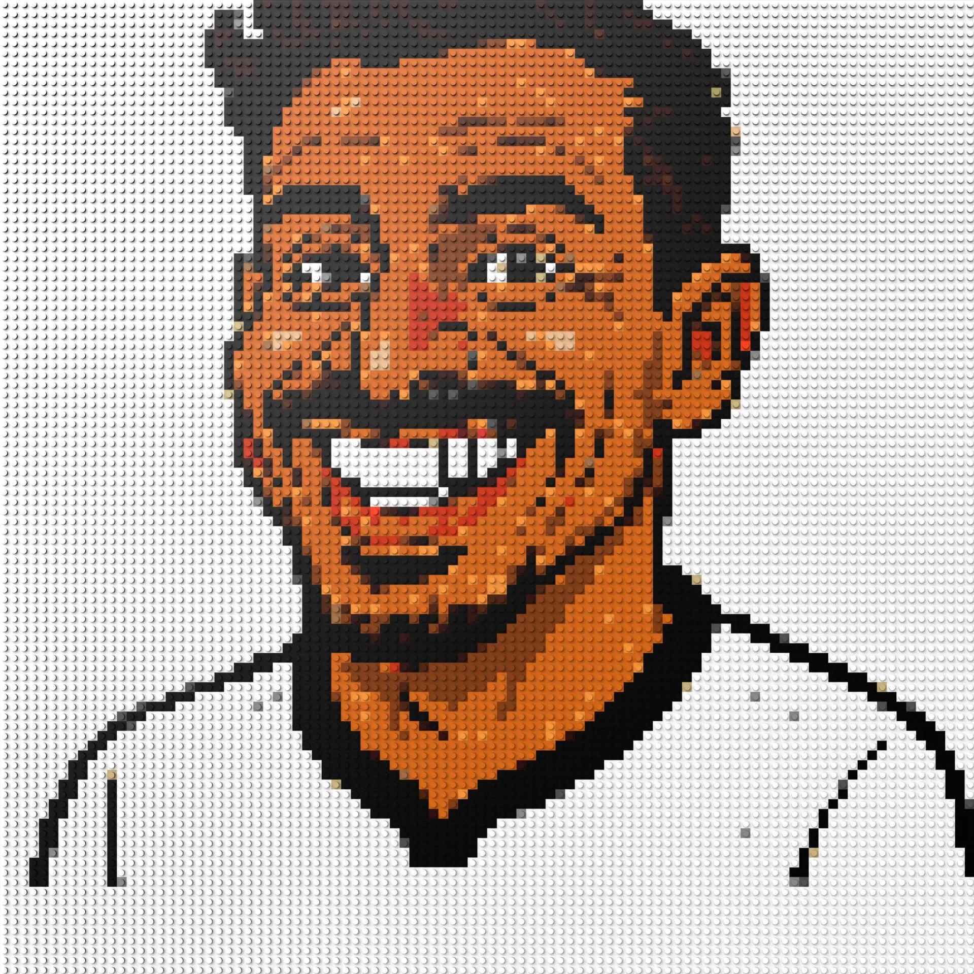 100*100studs, 80*80cm, 31,5*31,5inch