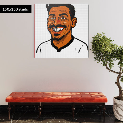 150*150studs, 120*120cm, 47,25*47,25inch