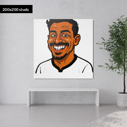 200*200studs, 160*160cm, 63*63inch