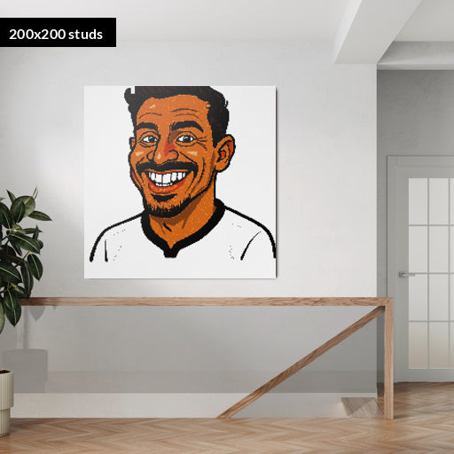 200*200studs, 160*160cm, 63*63inch