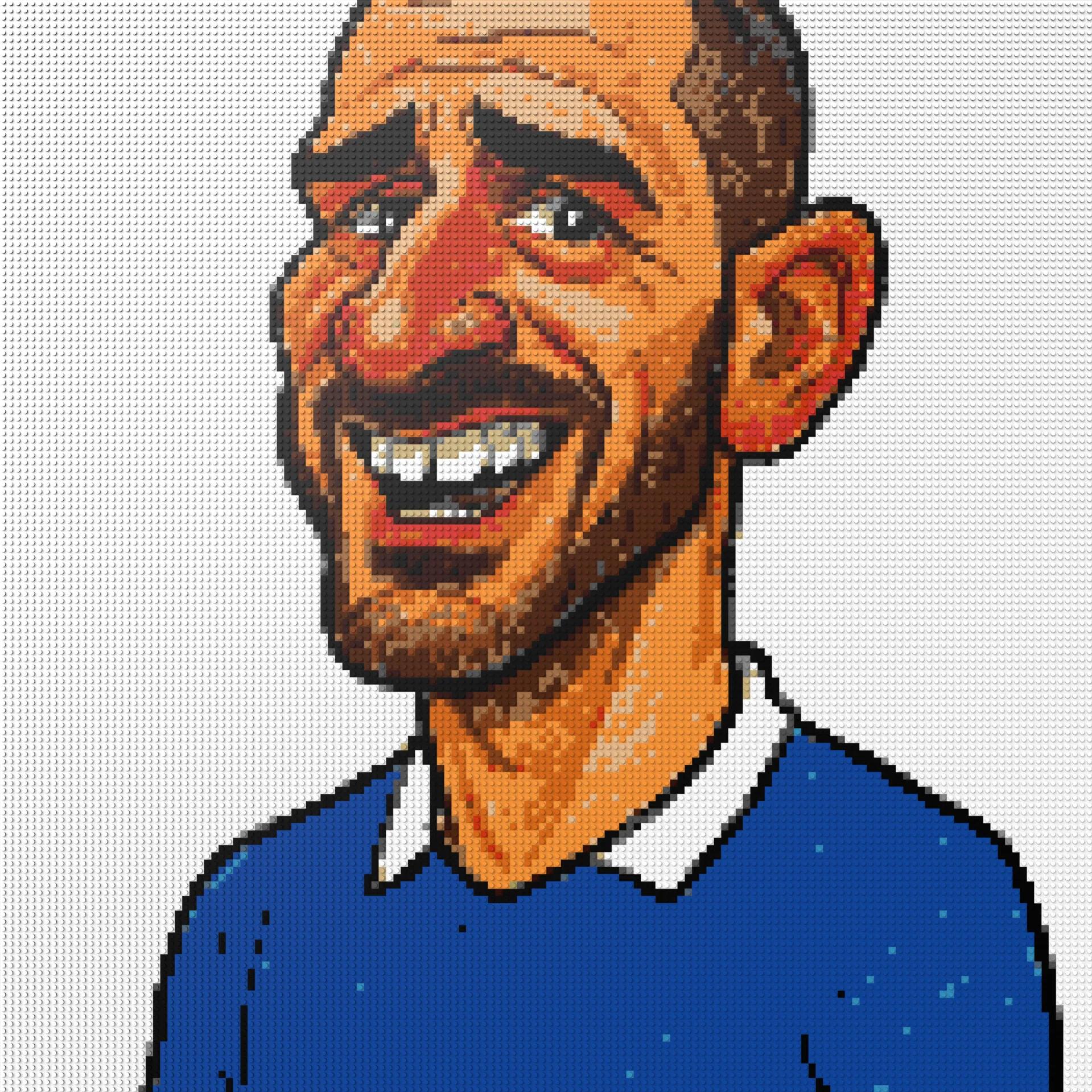 150*150studs, 120*120cm, 47,25*47,25inch