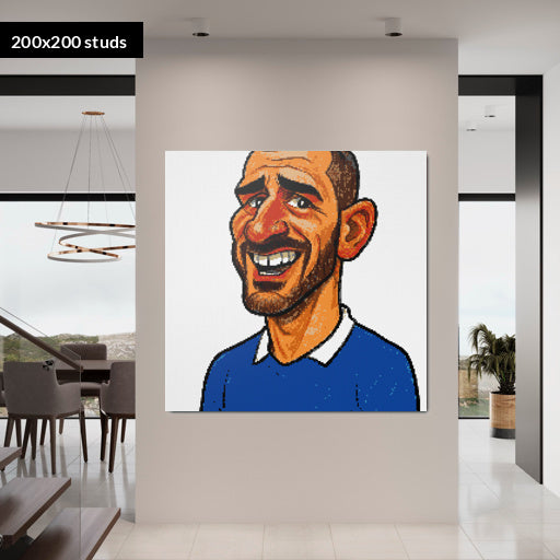 200*200studs, 160*160cm, 63*63inch