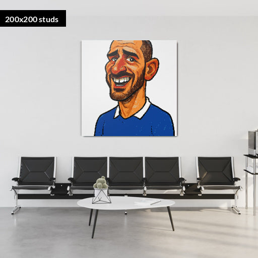 200*200studs, 160*160cm, 63*63inch