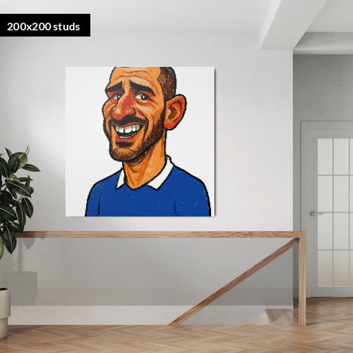 200*200studs, 160*160cm, 63*63inch