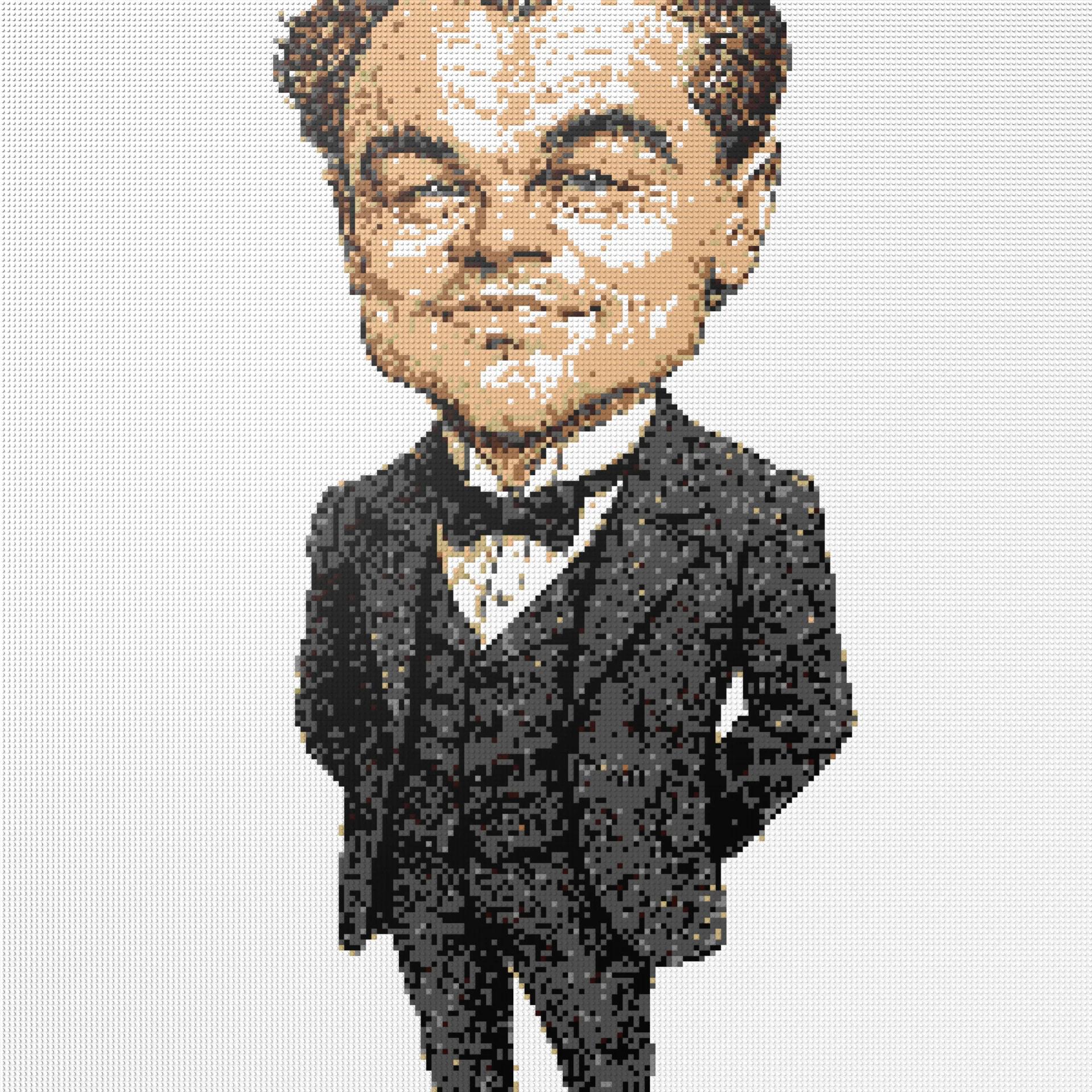 200*200studs, 160*160cm, 63*63inch