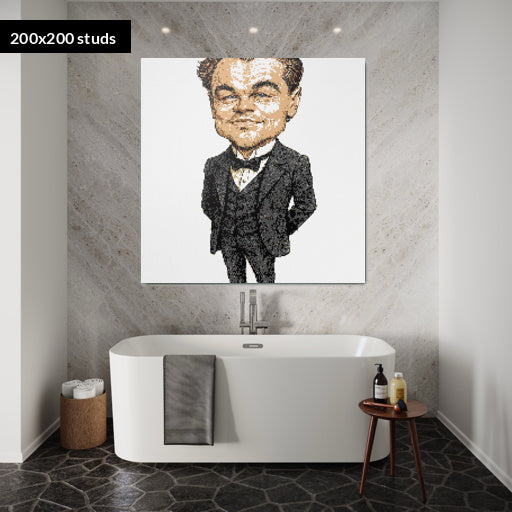 200*200studs, 160*160cm, 63*63inch