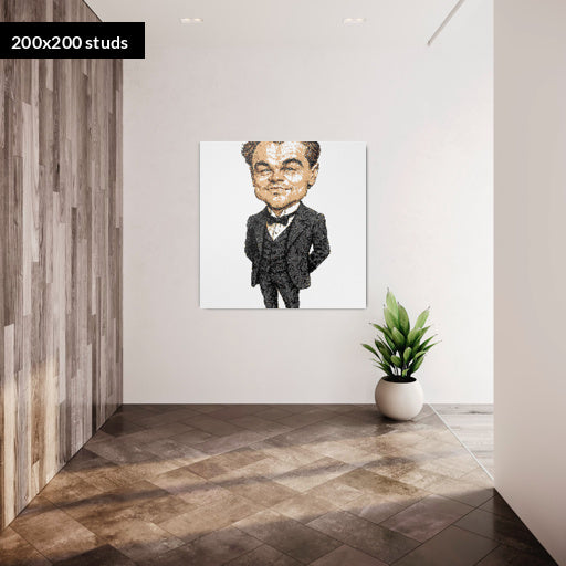 200*200studs, 160*160cm, 63*63inch