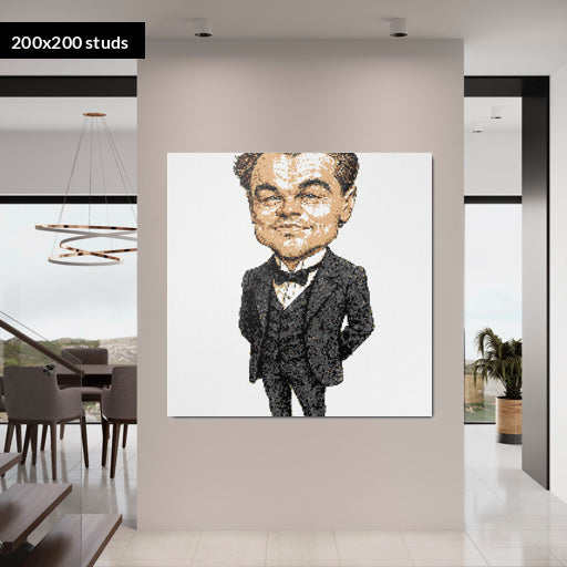 200*200studs, 160*160cm, 63*63inch