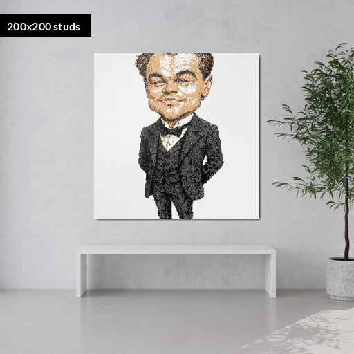 200*200studs, 160*160cm, 63*63inch