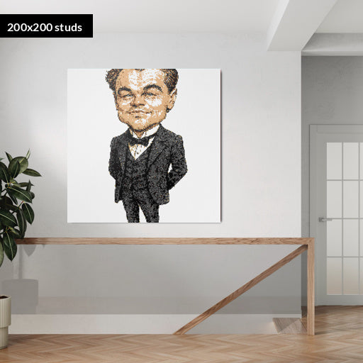 200*200studs, 160*160cm, 63*63inch