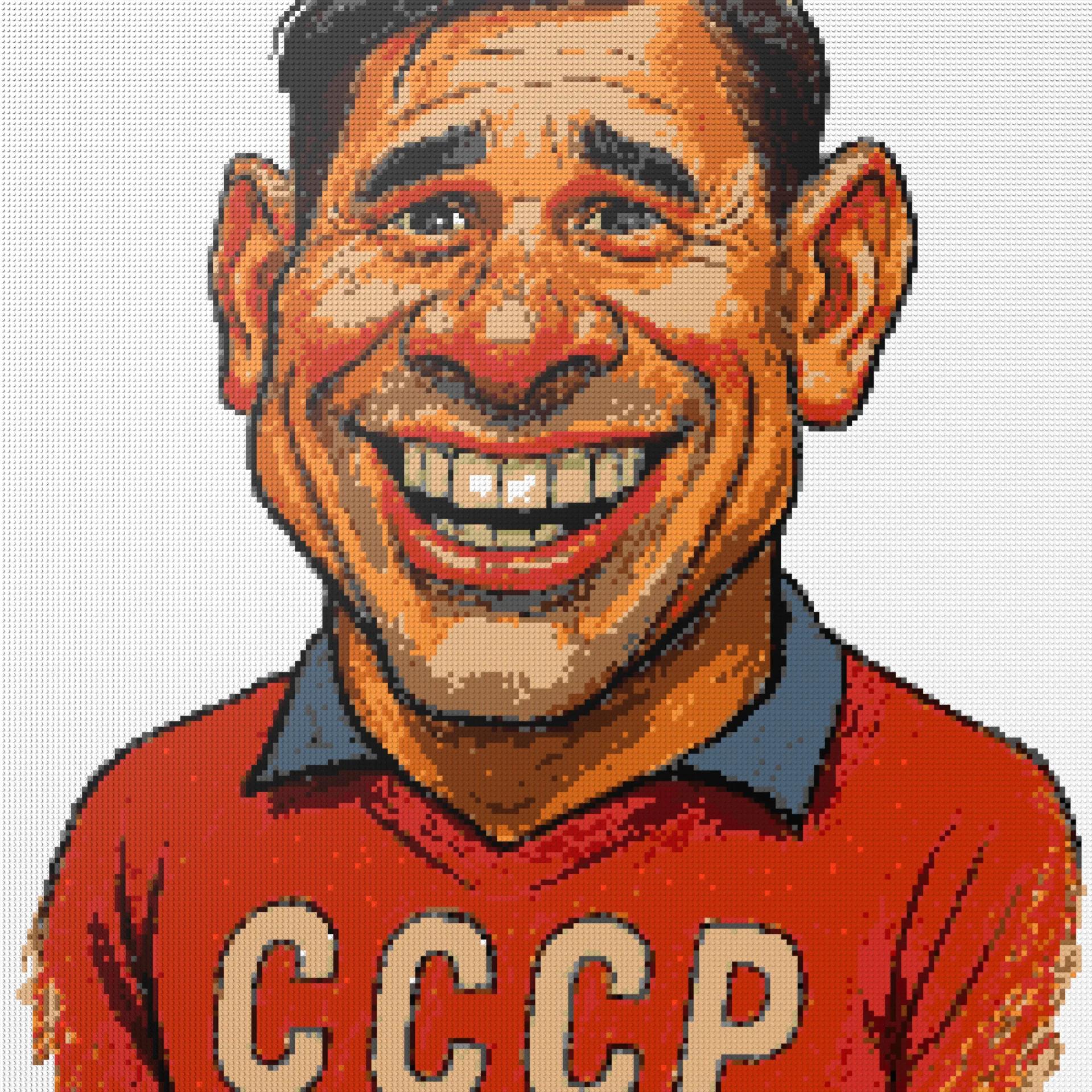 200*200studs, 160*160cm, 63*63inch