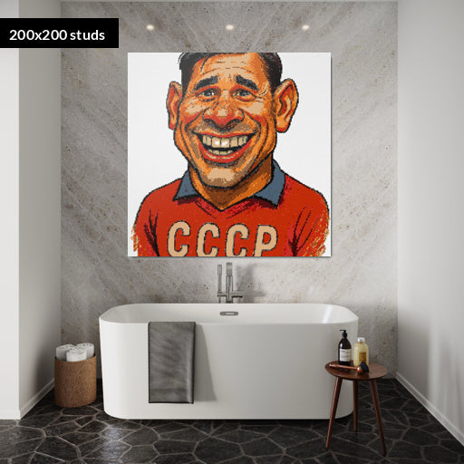 200*200studs, 160*160cm, 63*63inch