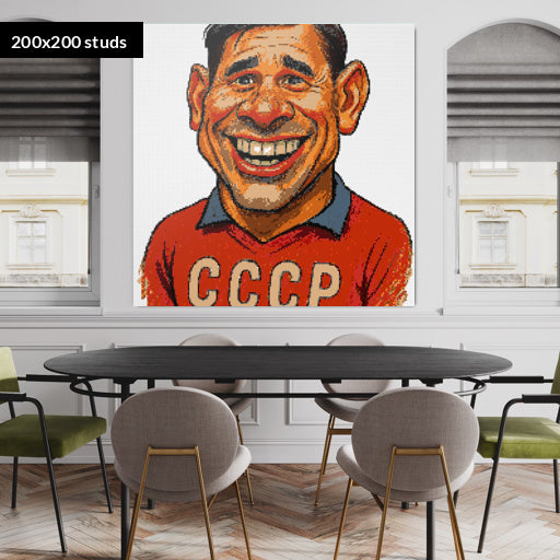 200*200studs, 160*160cm, 63*63inch