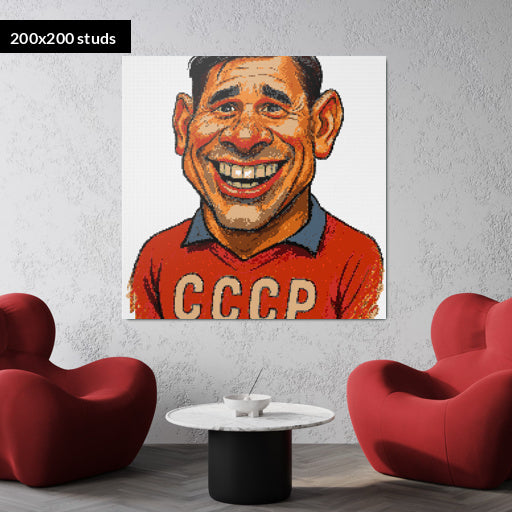 200*200studs, 160*160cm, 63*63inch