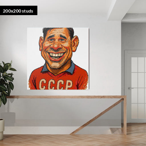 200*200studs, 160*160cm, 63*63inch