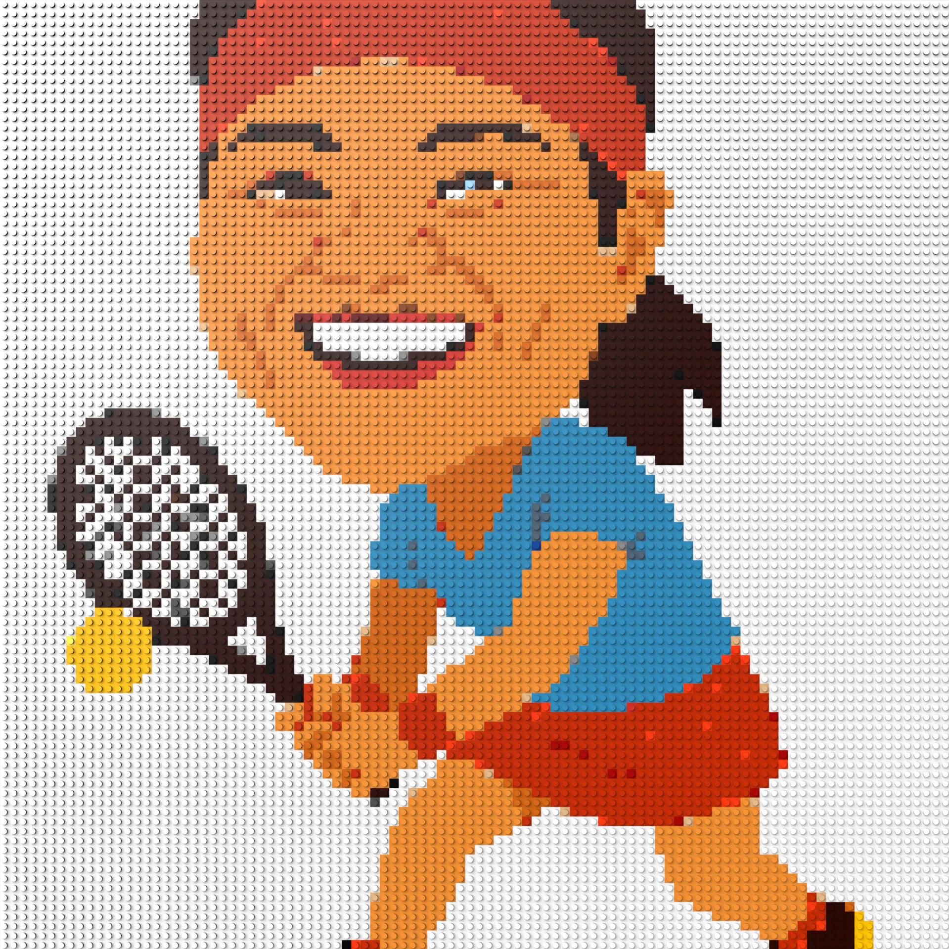 100*100studs, 80*80cm, 31,5*31,5inch