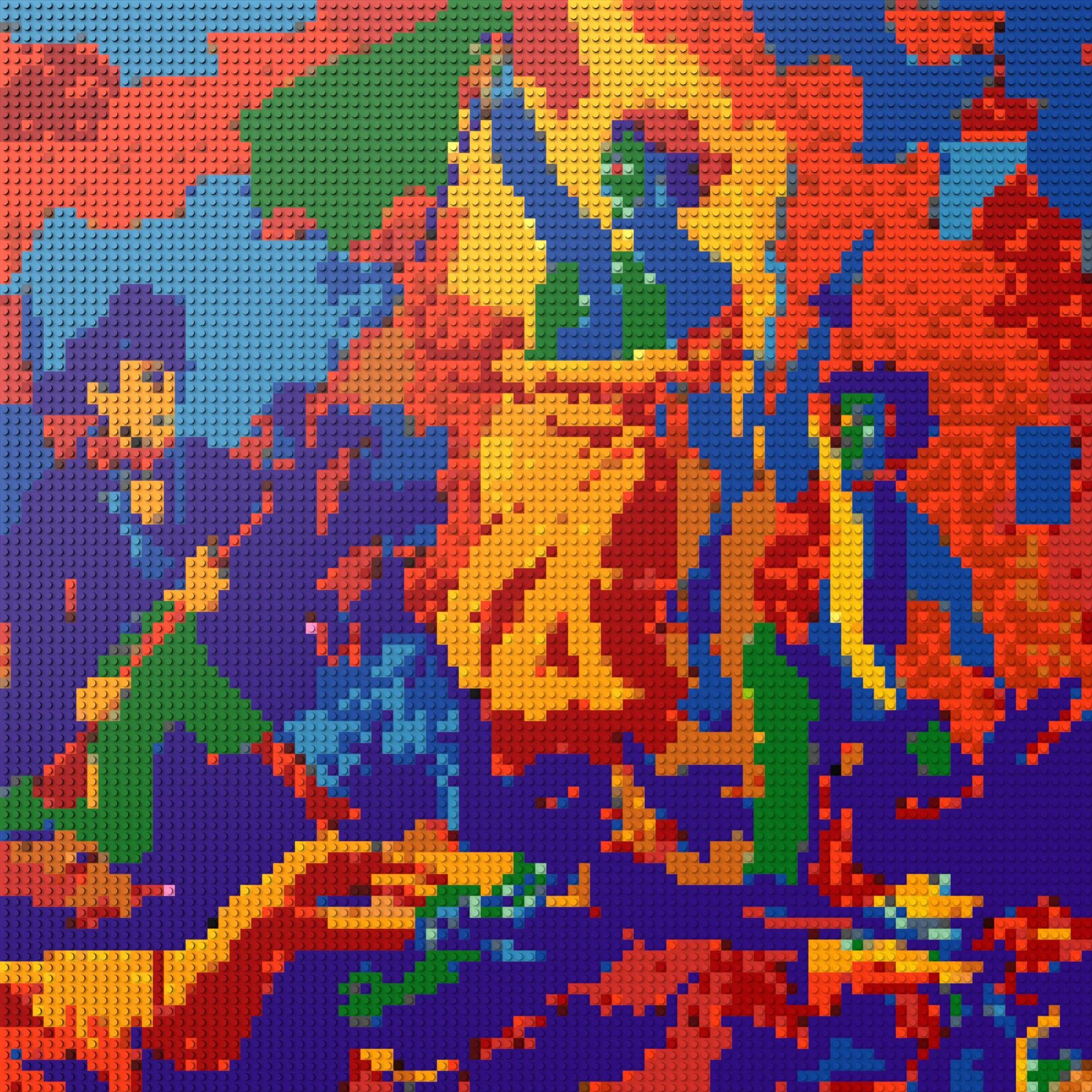 100*100studs, 80*80cm, 31,5*31,5inch