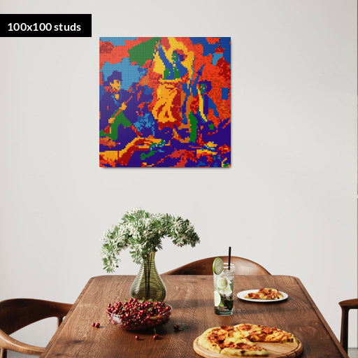 100*100studs, 80*80cm, 31,5*31,5inch