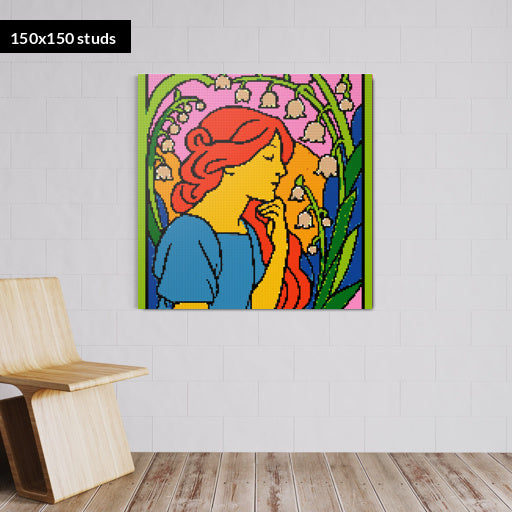 150*150studs, 120*120cm, 47,25*47,25inch