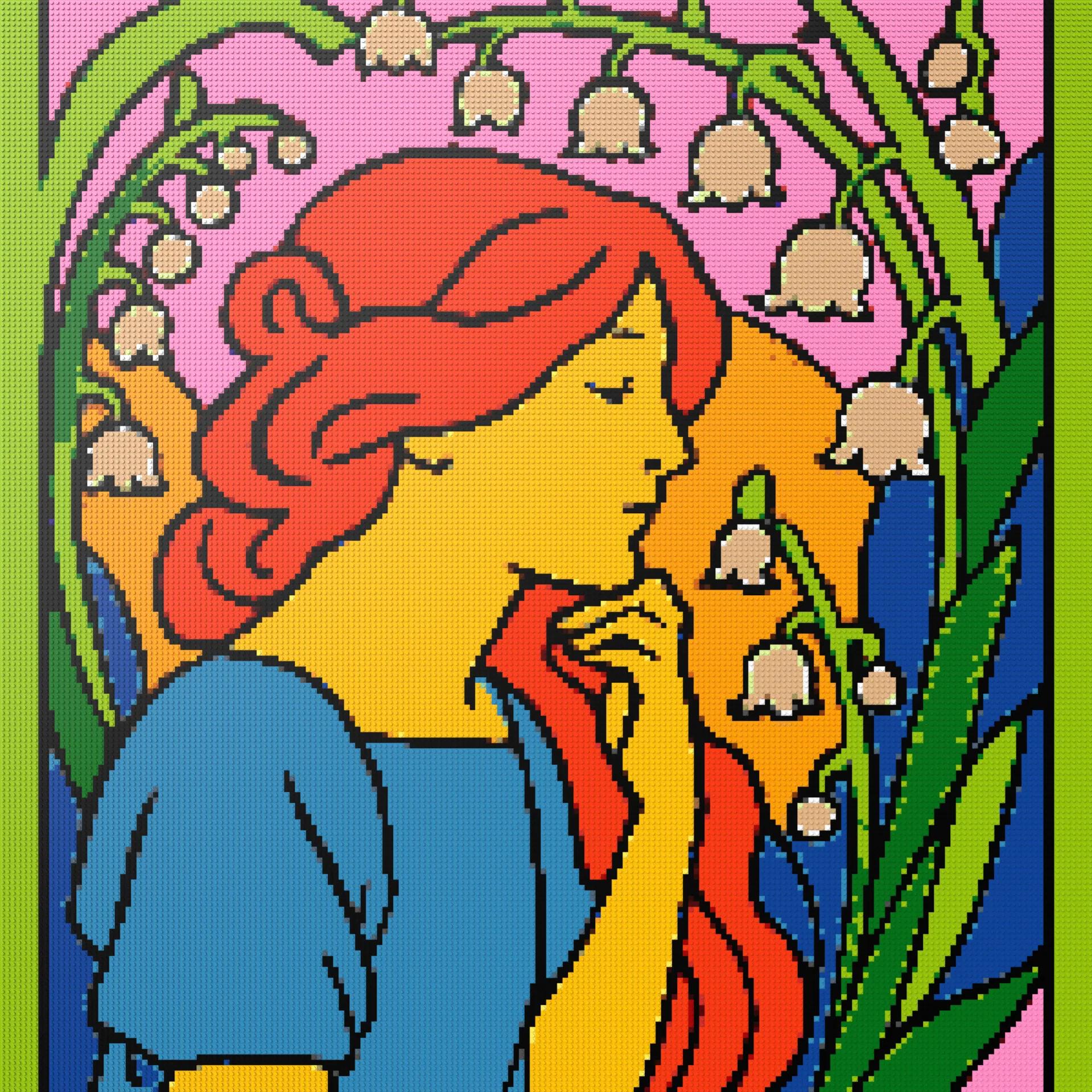 200*200studs, 160*160cm, 63*63inch