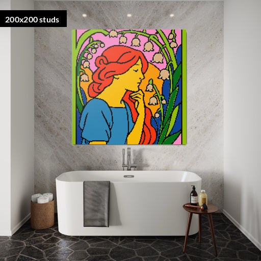 200*200studs, 160*160cm, 63*63inch