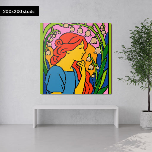 200*200studs, 160*160cm, 63*63inch