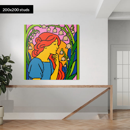 200*200studs, 160*160cm, 63*63inch