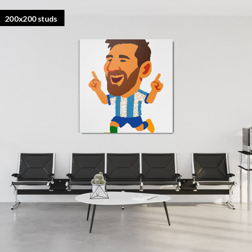 200*200studs, 160*160cm, 63*63inch