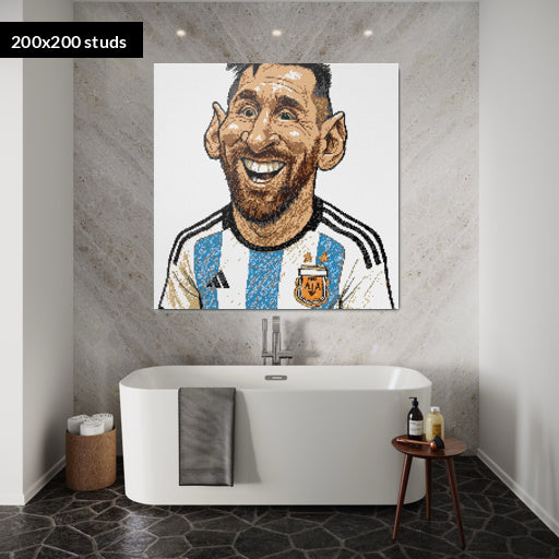200*200studs, 160*160cm, 63*63inch