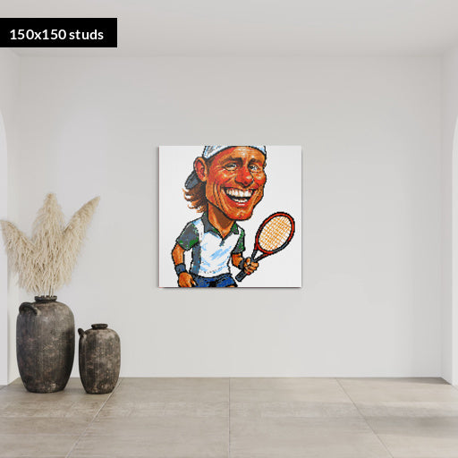 150*150studs, 120*120cm, 47,25*47,25inch