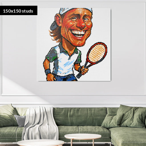 150*150studs, 120*120cm, 47,25*47,25inch