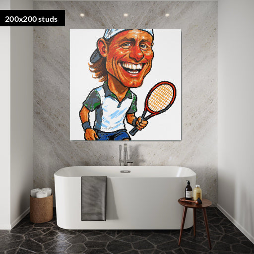 200*200studs, 160*160cm, 63*63inch