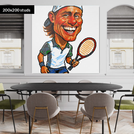 200*200studs, 160*160cm, 63*63inch